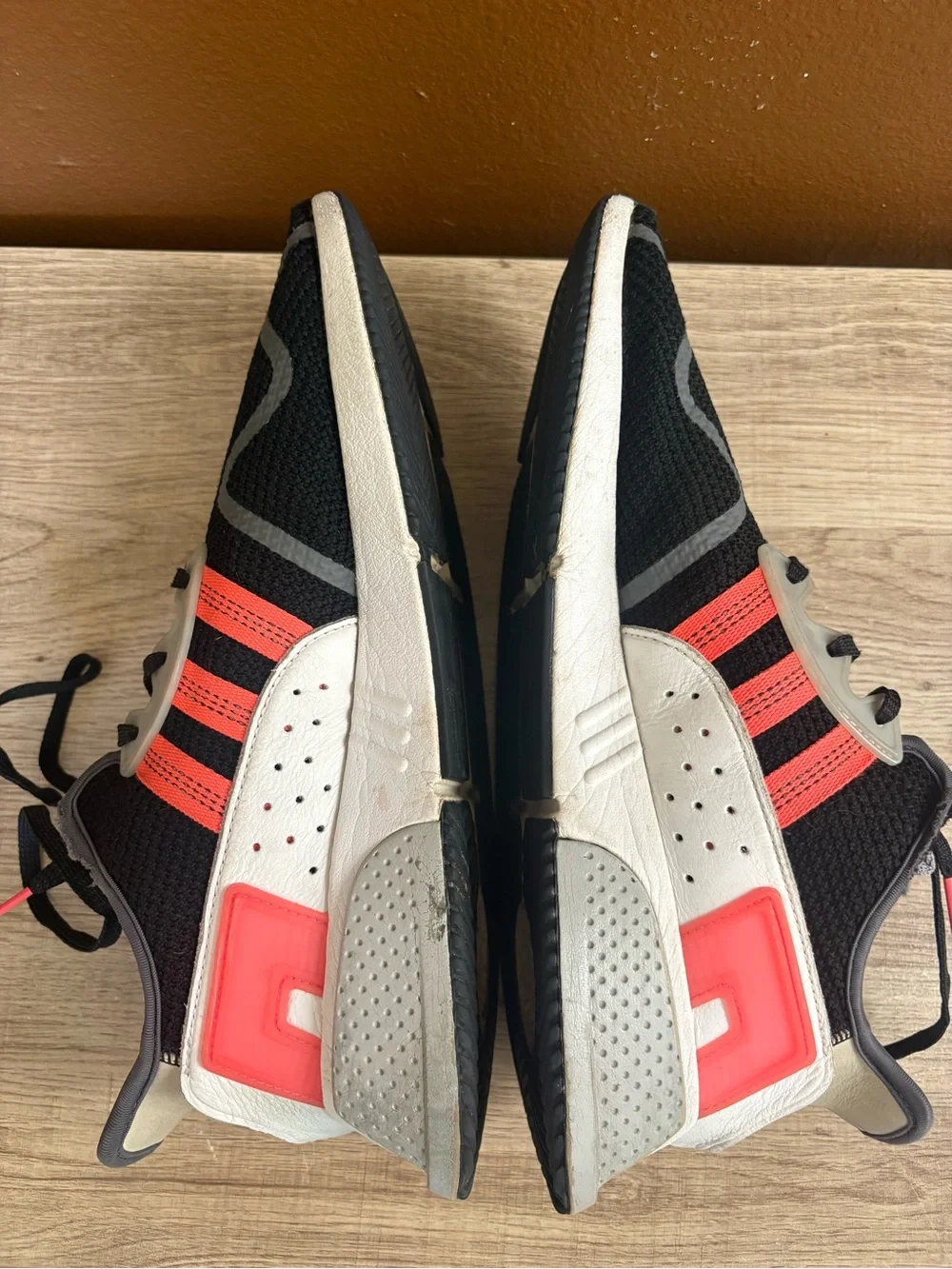 Adidas EQT Cushion ADV Turbo Core Black Running Shoes, Men’s 11.5 AH2231